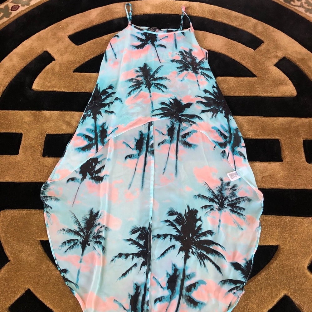 Mesh flow tank top.